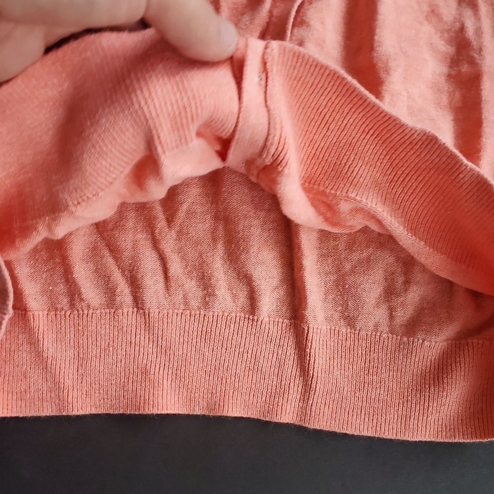 Old navy Lightweight Orange Cardigan - Picture 5 of 8